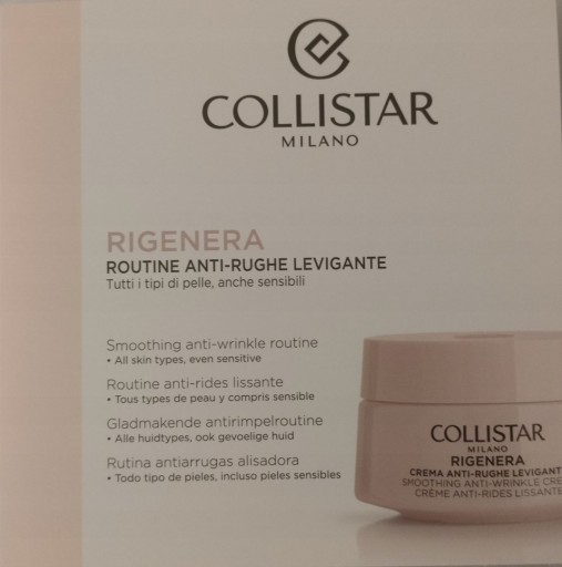 Collistar Rigenera Rutinná sada 2 vzoriek