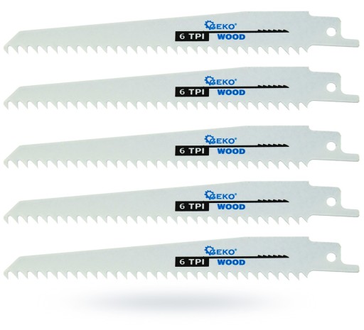 Pílové kotúče priamočiare 150mm 6TPI GEKO G33130