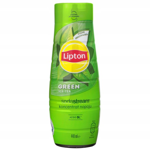 SODASTREAM KONCENTRÁT SIRUP LIPTON ĽADOVÝ ČAJ ZELENÝ ČAJ 440 ml