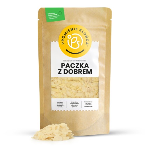 MANDĽOVÉ VLOČKY 500g, REZANÉ PLÁTKY, ČERSTVÉ, CHUTNÉ