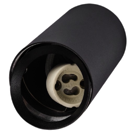 STRUHM Downlight trubicové stropné svietidlo DARIA čierne