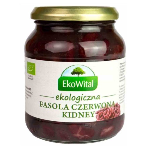 Červená fazuľa v bio marináde 360g