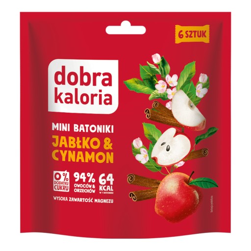 Mini tyčinky bez jablka a škorice 6 ks