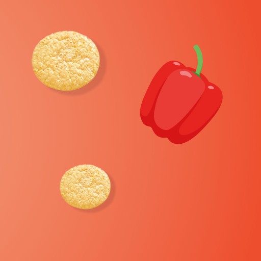 Keto Chips - čerstvá červená paprika 30g
