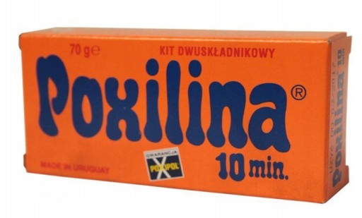 Poxilina, lepidlo, tmel, tmel 70g/38ml.