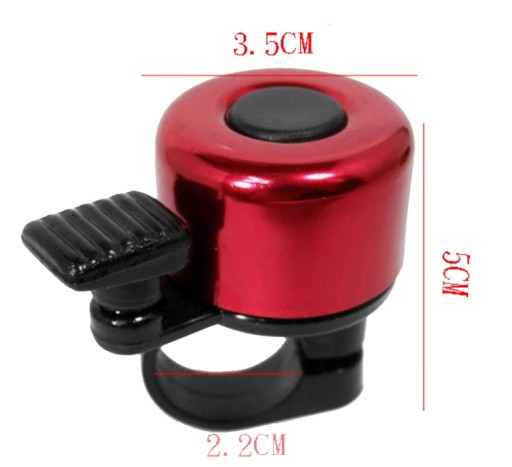 BICYCLE BELL, mechanický, malý, pre N bicykel