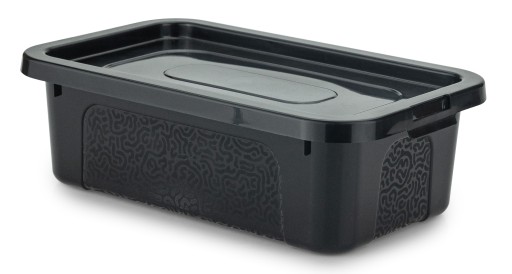 4,5l multibox čierna plastová nádoba