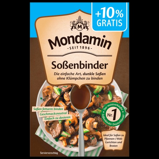 Mondamin zahusťovadlo na tmavé omáčky 250g Z Nemecka