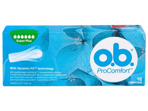O.B.ProComfort Ultimate Super Plus pohodlné tampóny 1 balenie - 16 ks