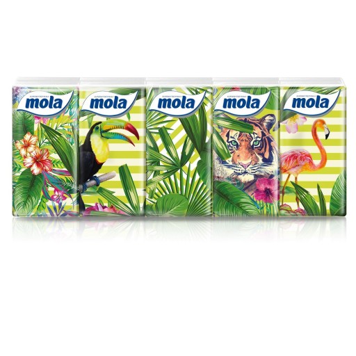 MOLA vreckovky Tropical Jungle 10 ks