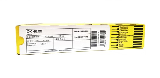 ESAB RUTIL ZVÁRACIE ELEKTRÓDY Ø 1,6 x 300 mm NORMÁLNA OCEL sada = 10 ks