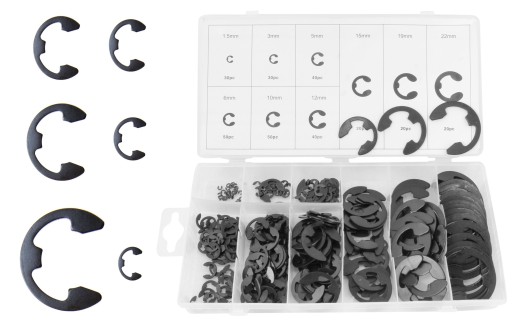 BINDERS E-CLIP BINDERS KRÚŽKY SADA 300 KS