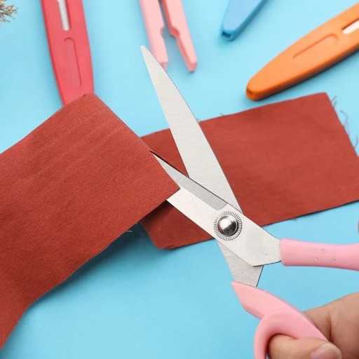 KRAJČÍRSKE NOŽNICE VEĽKÉ OSTRÉ NOŽNICE NA LÁTKY + OBAL 23 cm
