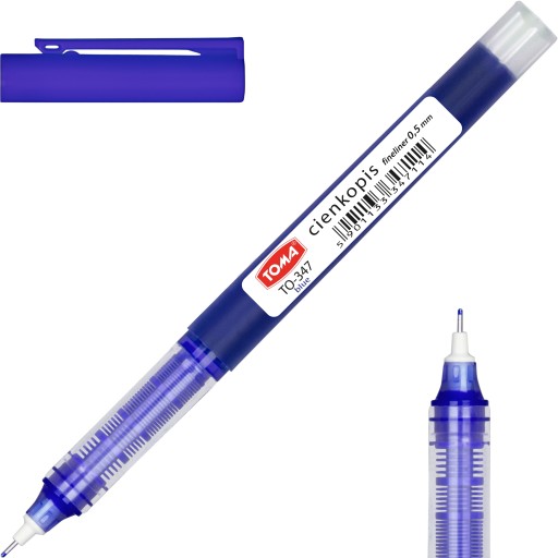 Toma TO-347 kapilárna jemná linka 0,5 mm 4 mix farieb