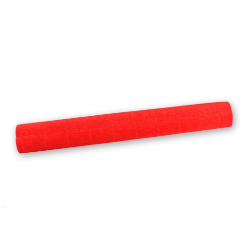 Červený krepový papier 180G taliansky silný na kotilióny