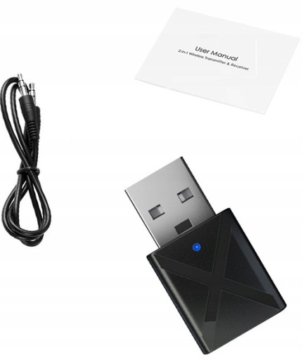 ADAPTÉR PRIJÍMAČ BLUETOOTH AUDIO 5.0 VYSIELAČ 10m