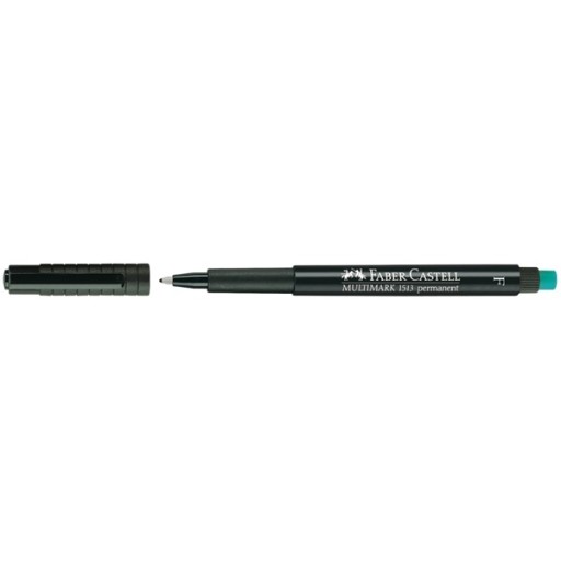 ZNAČKOVAČ FILM/CD 0,6mm F FABER CASTELL ČIERNA