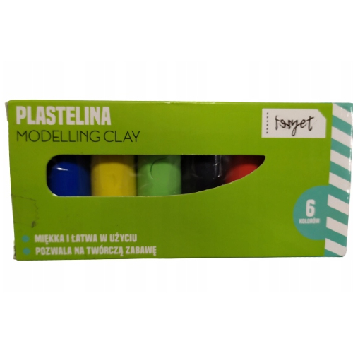 ŠKOLSKÉ Plastelína 6 FARIEB Kayet