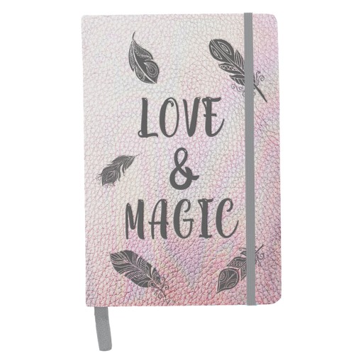 BEUNIQ MAGIC DIEVČENSKÝ HOLOGRAFICKÝ ZÁPISNÍK A5