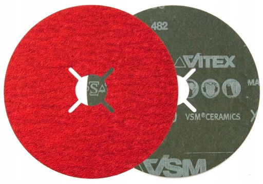 Vláknový kotúč VSM na nehrdzavejúcu oceľ a kovy XF870 P80 Ceramic