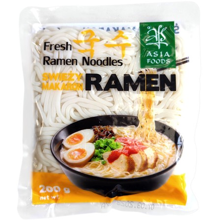 Čerstvé ramen rezance, čerstvý ramen 200 g