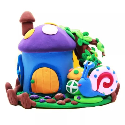 SUPER CLAY PLASTICINE FOAM CLAY + AKC 24 ks - sada pre deti