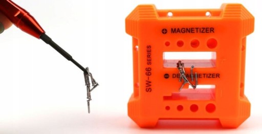 MAGNETIZÁTOR DEMAGNETIZÁTOR PRE SKRUTKOVAČKY, SKRUTKOVACIE BITKY