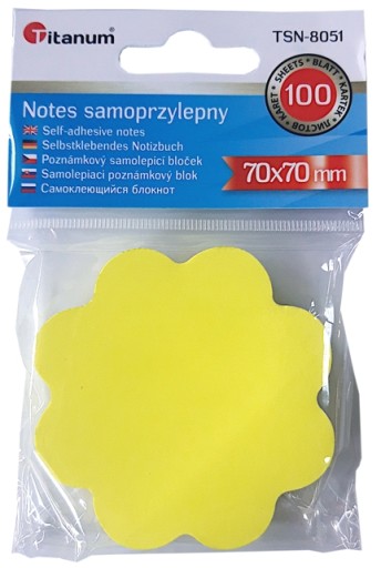 Samolepiaci notebook 70x70 100k Mix