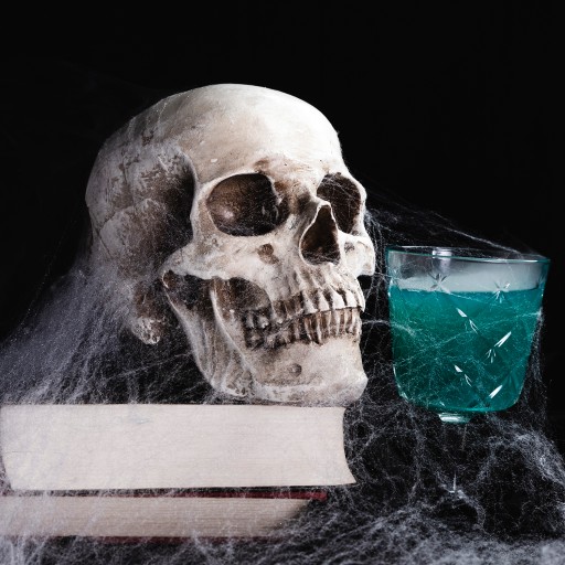 Umelá pavučina s 2 pavúkmi Dekoratívna dekorácia na Halloween biela 60g
