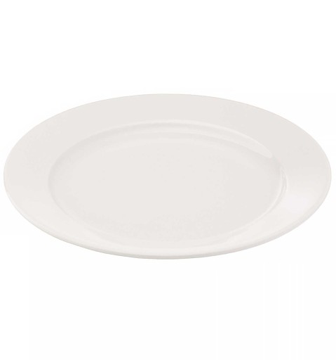 PORCELÁNOVÝ GASTRO PLOCHÝ TANIER, HLADKÝ, 19 CM, BIELY
