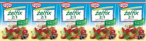 DR. Oetker Gelfix 2:1 40 g x 5 ks