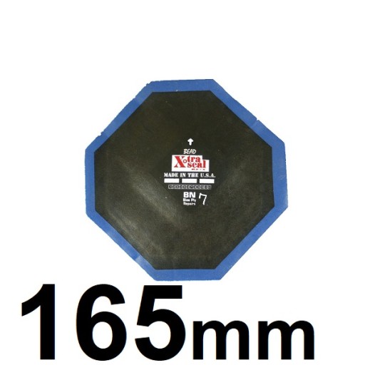 Vložka na opravu defektu EURO záplata pneumatiky diagonálna vulkanizácia 165mm
