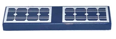 LEGO 2431pb499 doska 1x4 SOLÁRNY SOLÁRNY PANEL (1g)