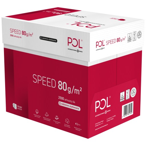 A4 500 biely kopírovací papier Polspeed do tlačiarne