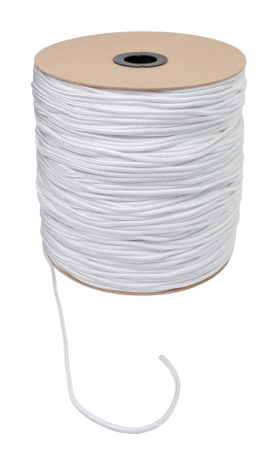 BIELE POLYPROPYLÉNOVÉ LANO Silné pletené lano 8mm 10M