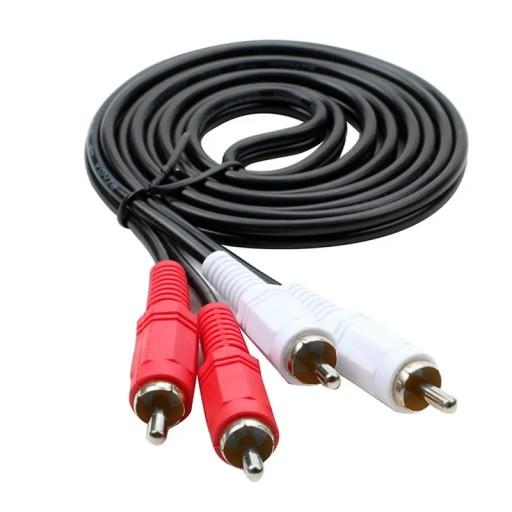 KÁBLOVÝ KÁBEL 2x RCA (cinch) - 2x RCA (cinch) 1,8 m AUDIO STEREO RTV