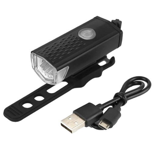 LED LAMPA NA BICYKEL USB PREDNÉ SVETLO NA BICYKEL