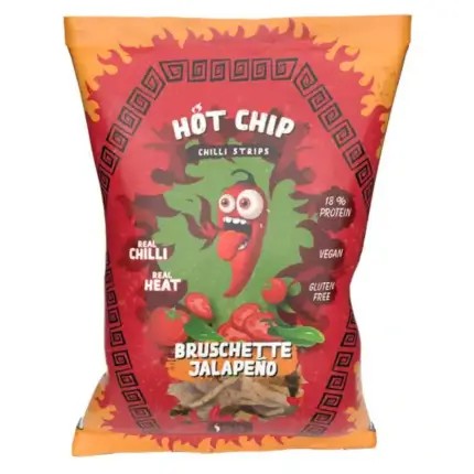 HOT CHIP Bruschetta Jalapeno chrumky 80g