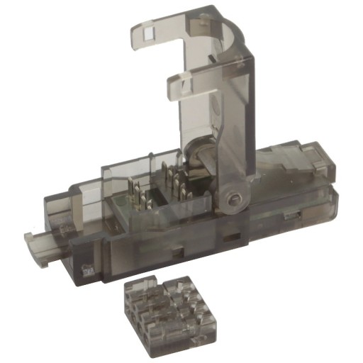 RJ45 kat.6 UTP zástrčka, bez náradia, 8p8c kat.6