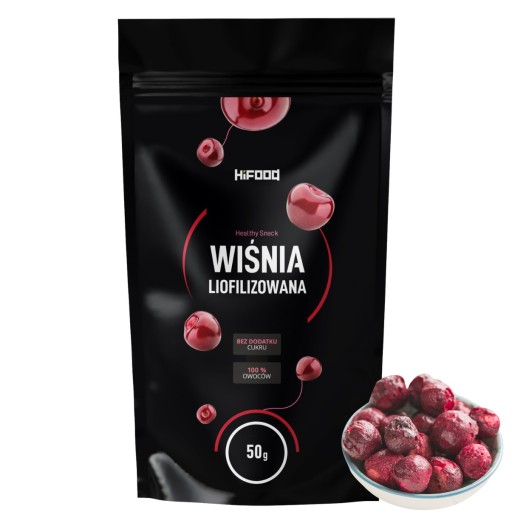 Mrazom sušené čerešne 50g PREMIUM HiFOOD CEL
