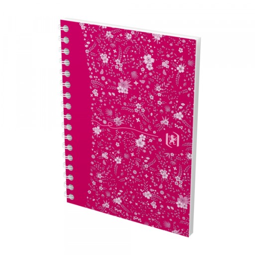 Mriežkový zápisník A6, 50 listov, Oxford Floral,