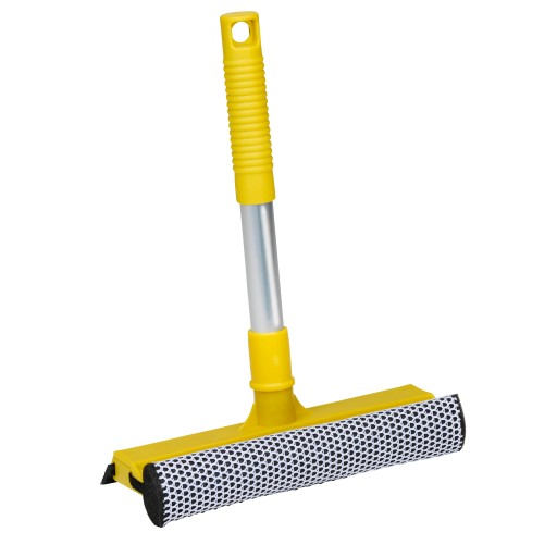 DUNLOP WASHER Stierka + špongia na sklo, zrkadlá, okná 2v1, dĺžka 25 cm