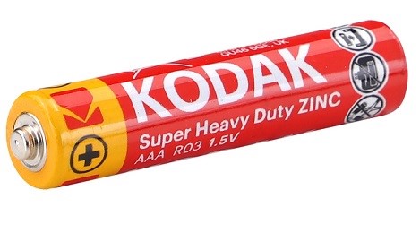 Kodak AAA zinkovo-uhlíková batéria (R3) 30 ks.