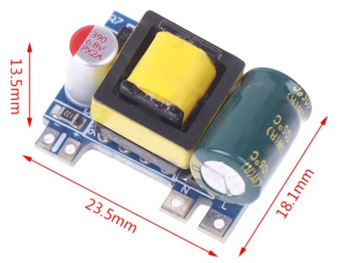 634 AC 230V DC 5V 700mA Arduino napájací modul