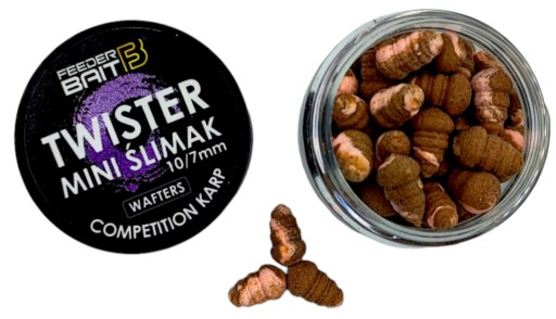 Twister Mini Slimák Feeder Návnada JAHODOVÁ RYBA