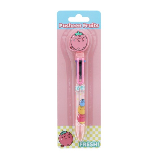 Pero PUSHEEN FRUITS s 3D figúrkou - 6 farieb