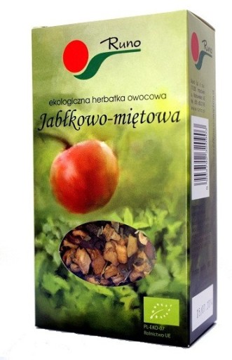 Jablkový a mätový čaj BIO ECO do 100g RUNO