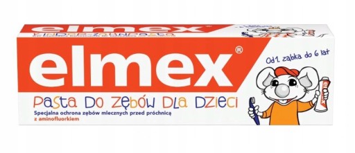 Elmex zubná pasta pre deti 0-6 rokov 50ml