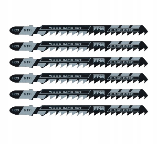 PÍLOVÝ LIST PRO DO priamočiarej píly 100 mm 6TPI WOOD T144D 5