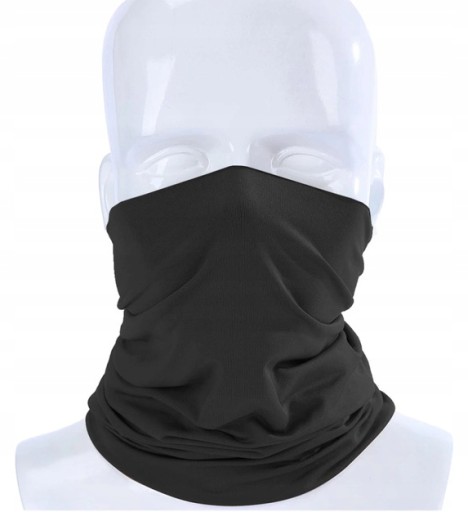 Šatka na tvár Komin Bandana Bandama, čierna, 3 ks